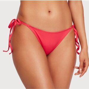 NWT Frederick's Of Hollywood Cheeky Bikini Tie Waist Swim Bottom Size M